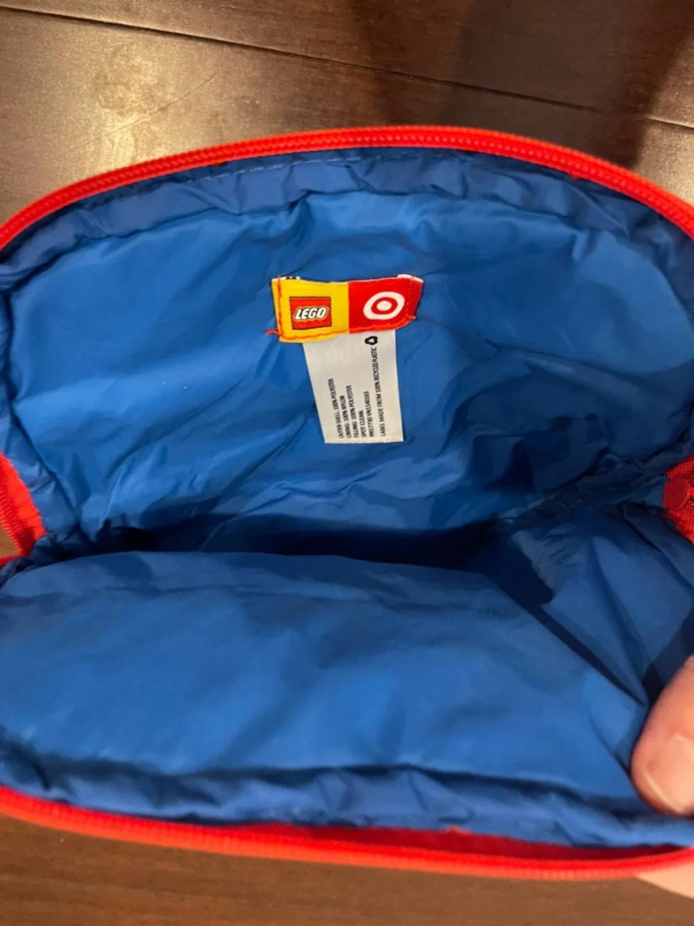 lego x target multicolored zipper pouch - Picture 4 of 6